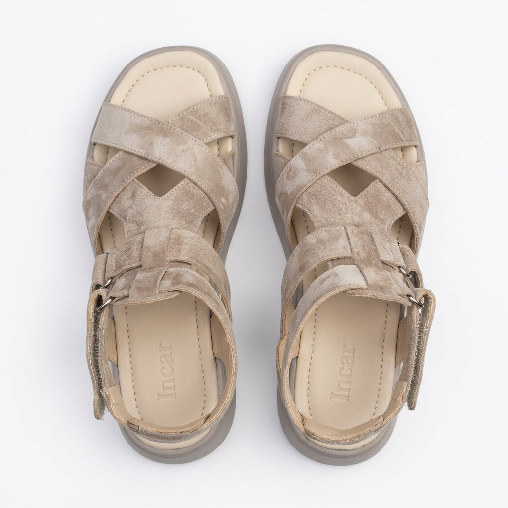 Sandale dama c-0178 bej