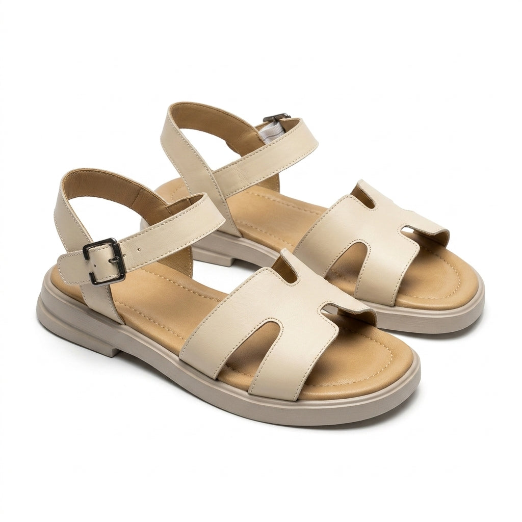 Sandale dama 055 bej