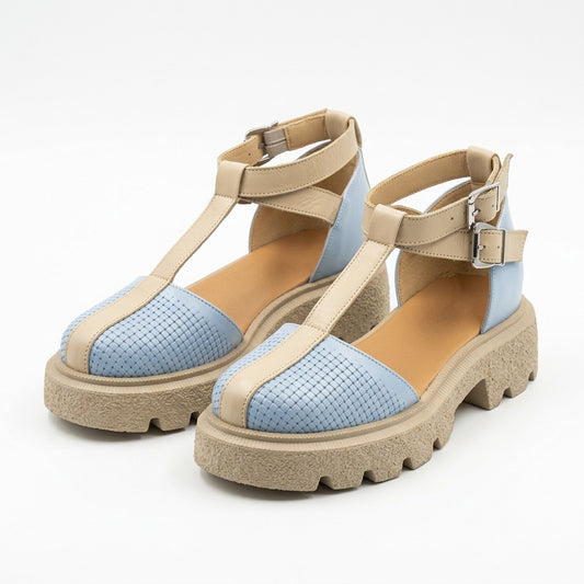 Sandale dama 3370 blue