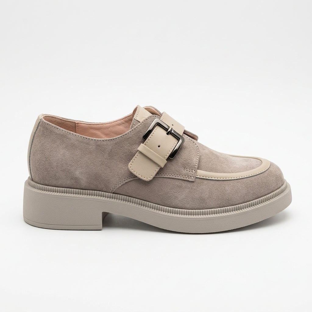 Pantofi dama casual TAIRA bej neutru