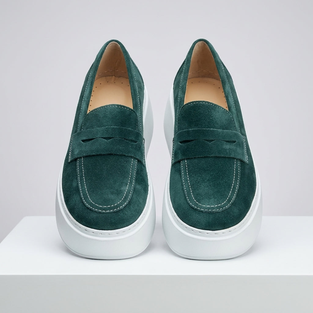 Pantofi casual dama 526 verde