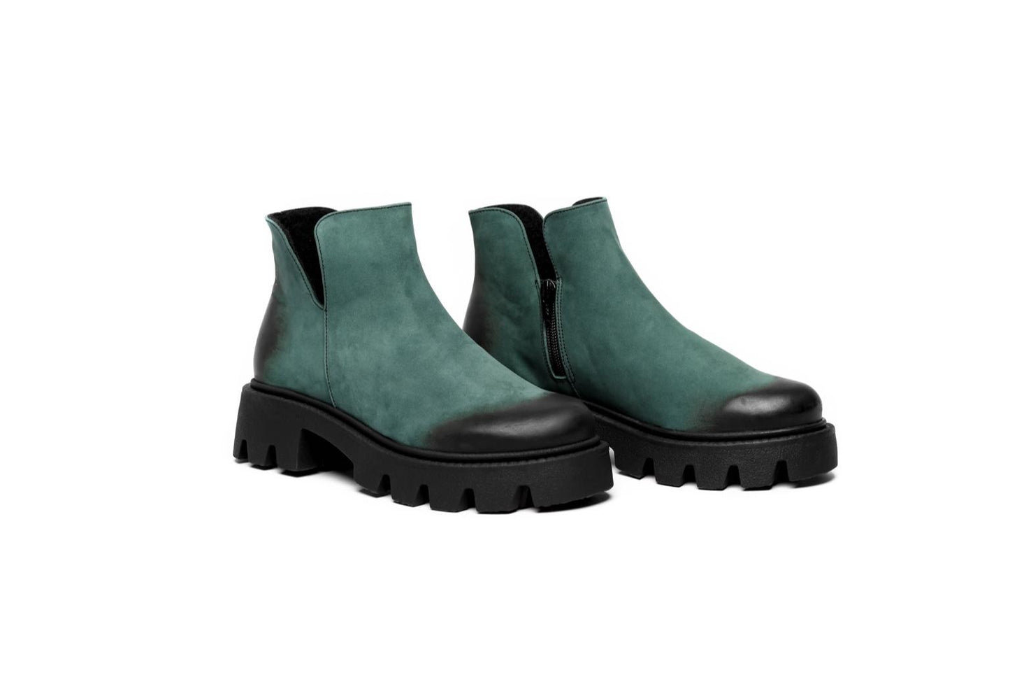 Ghete Dama 800 verde nabuc