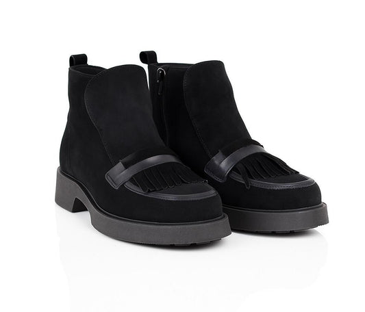 Ghete dama 820 Negru Velur