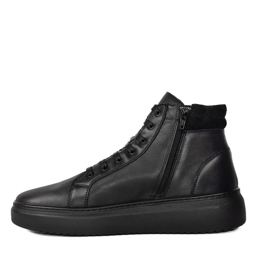GHETE BARBATI SNEAKERS 7349 NEGRU