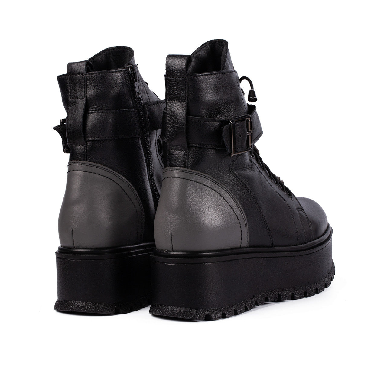 Ghete dama 150 negru gri