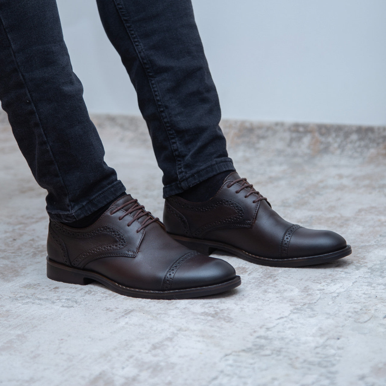 Pantofi casual barbati 312 maro