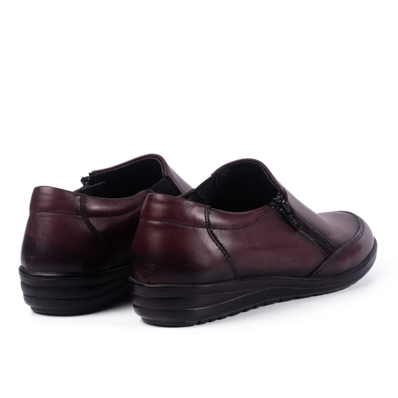 Pantofi casual dama 406 bordo