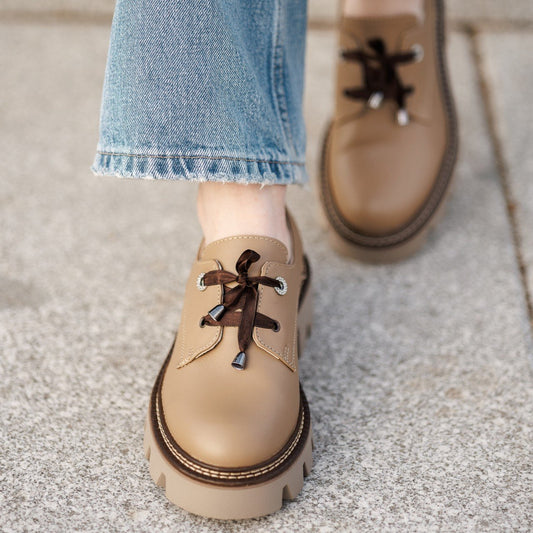 Pantofi casual dama 461 bej