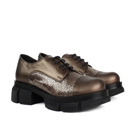 Pantofi casual dama 482 caramiziu