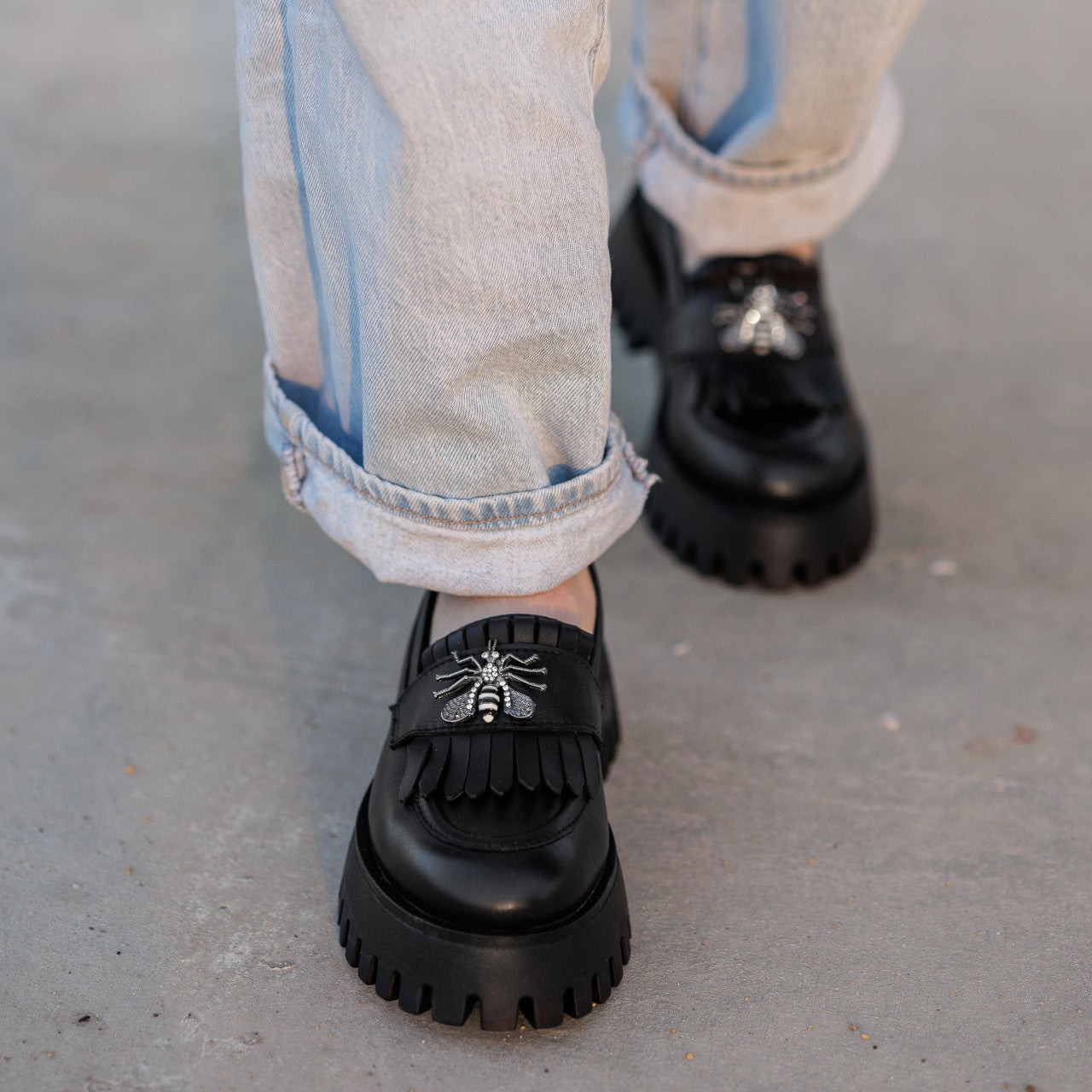 Pantofi casual dama 522 negru