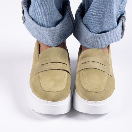 Pantofi casual dama 526 olive