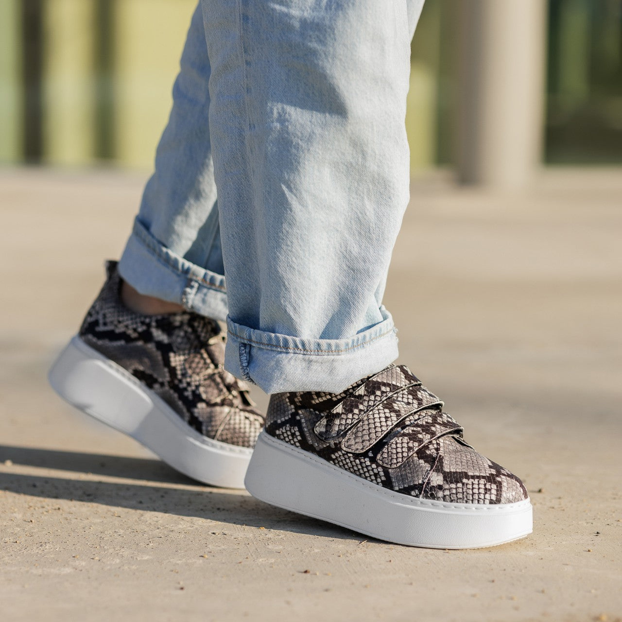 Pantofi casual dama 535 sarpe