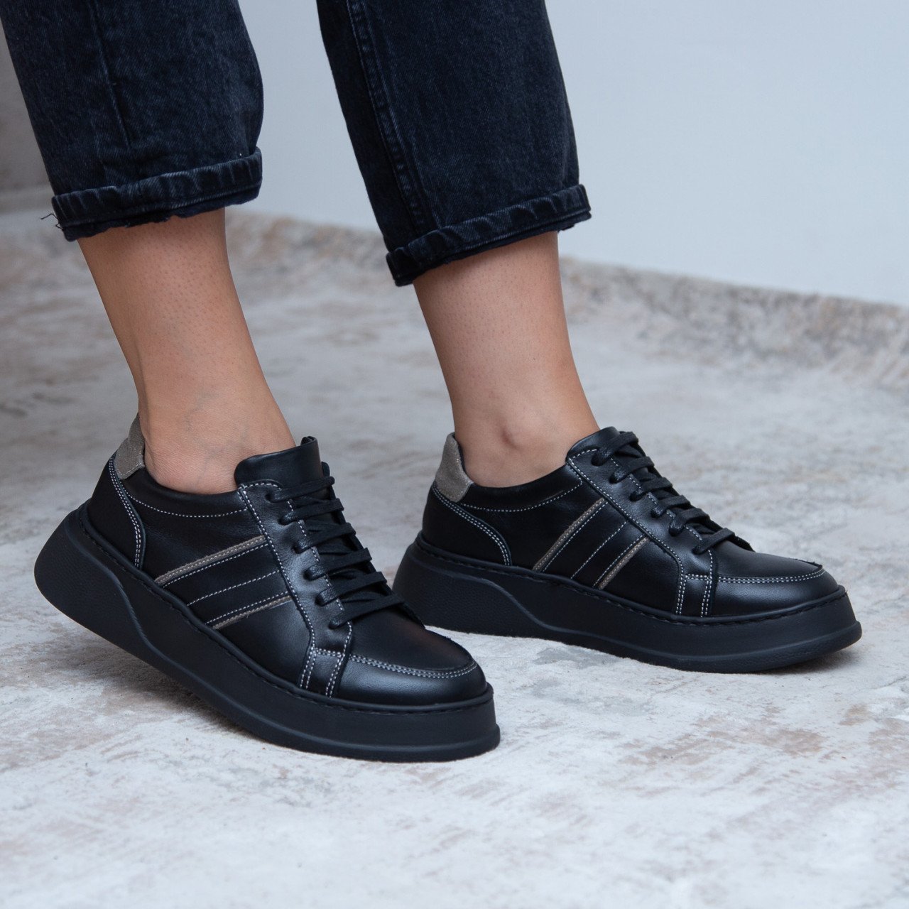 Pantofi casual dama 540 negru