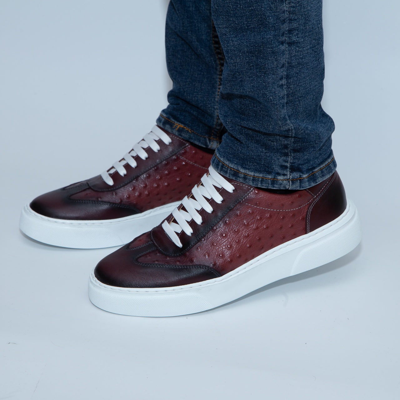 Pantofi sport barbati 756 bordo