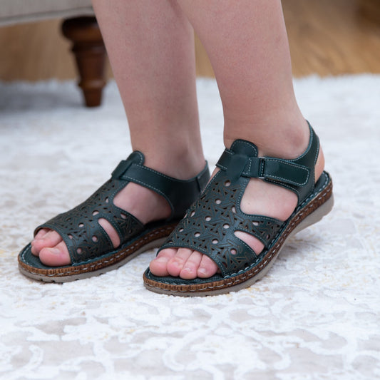 Sandale dama 110 verde