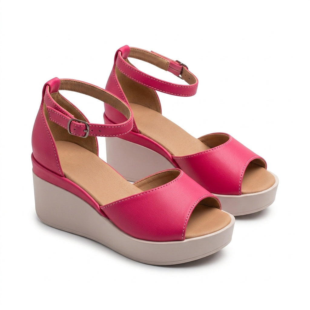 Sandale dama 130 fuxia