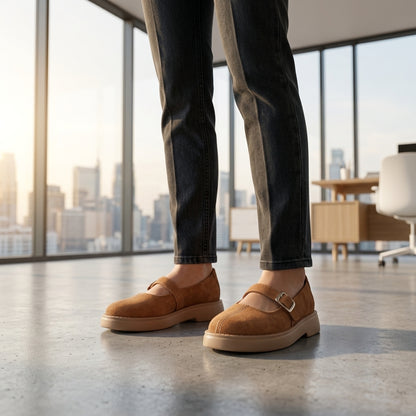 Pantofi dama C-0155 camel