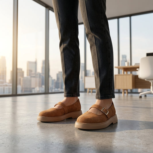Pantofi dama C-0155 camel