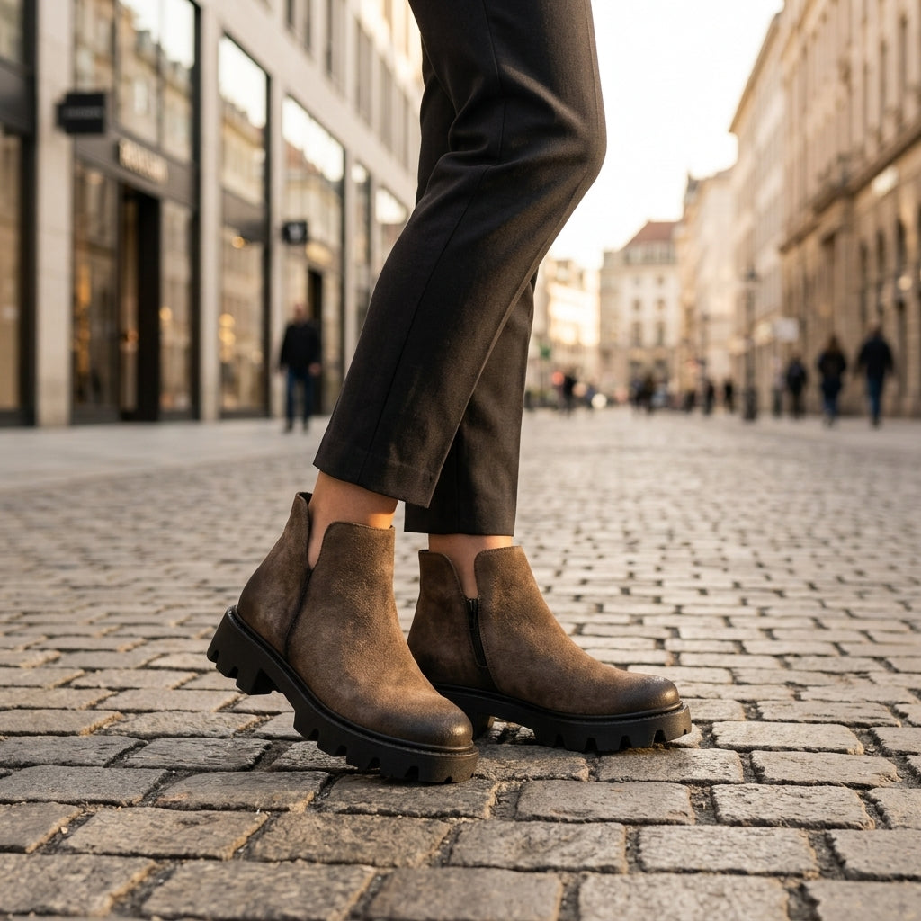 Ghete dama 800 taupe