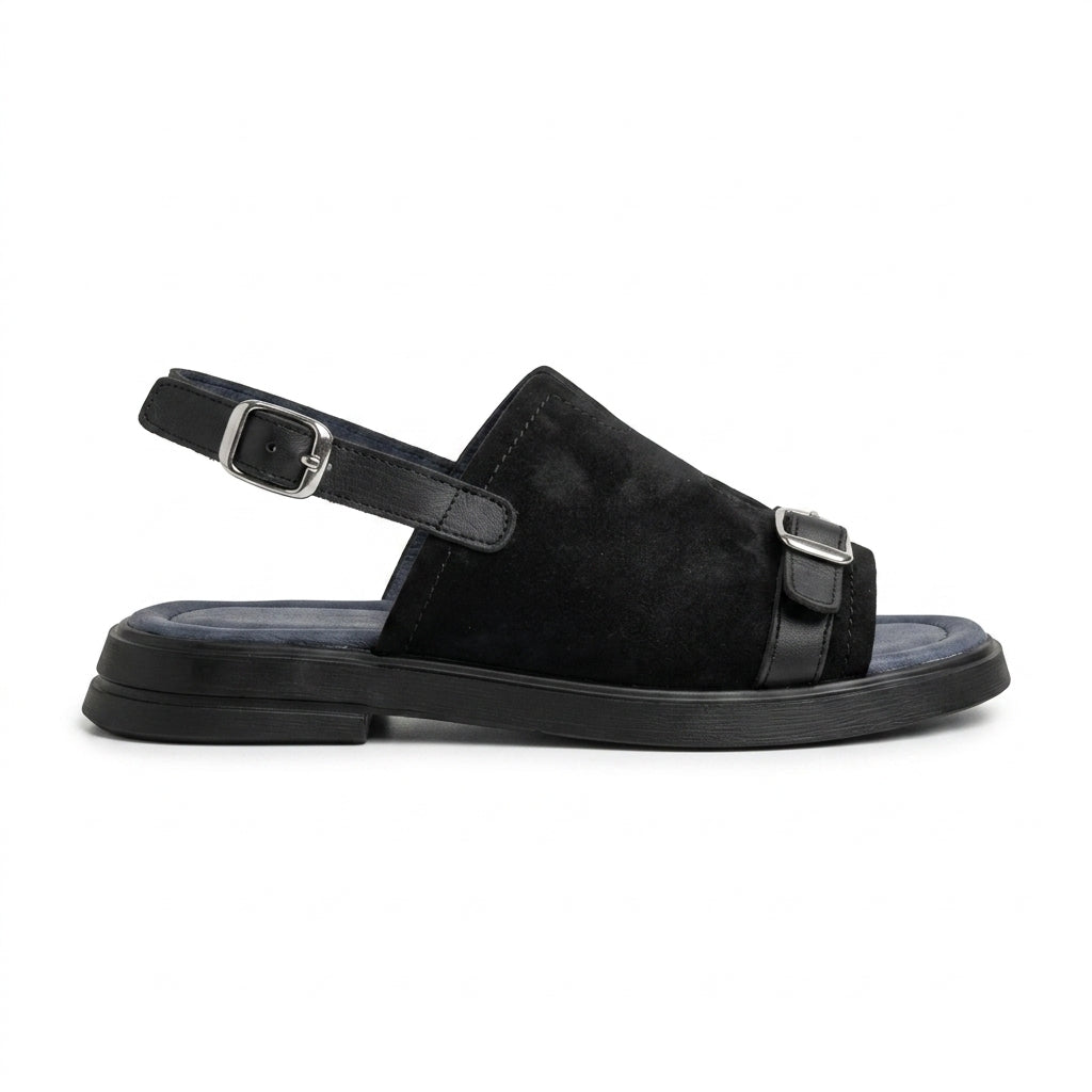 Sandale dama c-0189 negru camocio