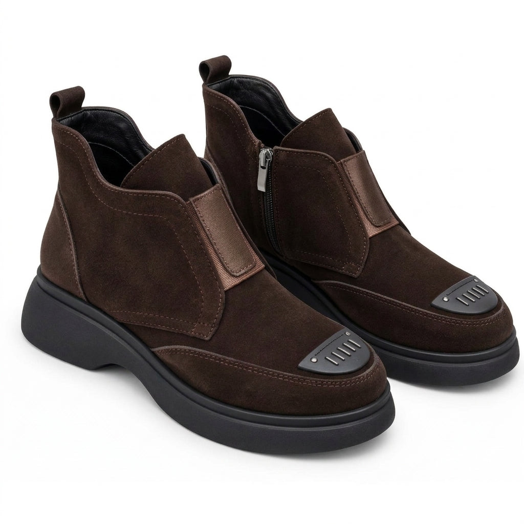 Ghete dama LIA dark chocolate