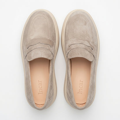 Pantofi casual dama 526 alb natur