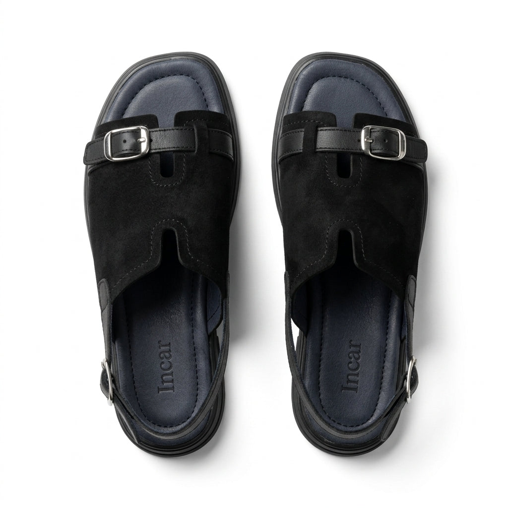 Sandale dama c-0189 negru camocio