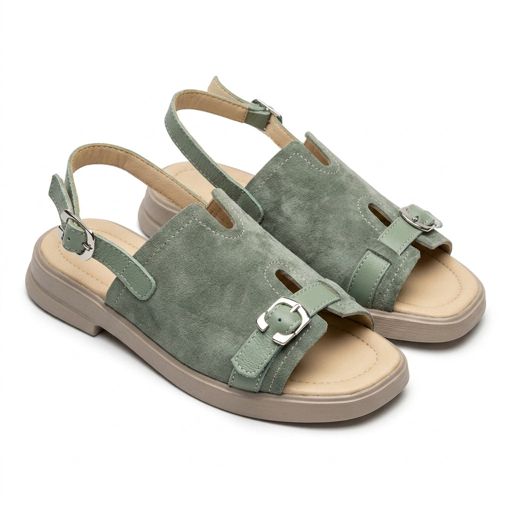 Sandale dama c 0189 verde menta