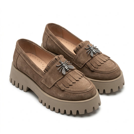 Pantofi dama casual 522 TAUPE