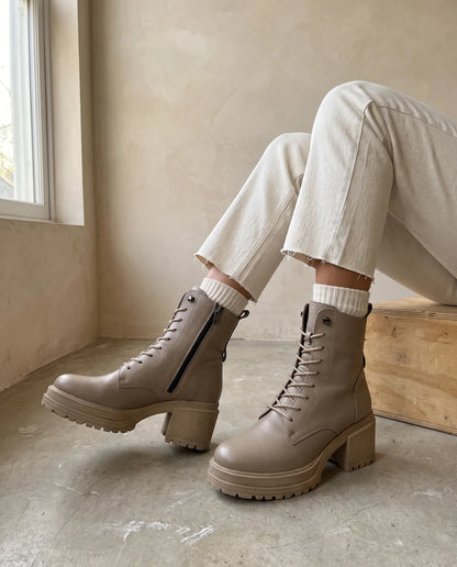 Ghete dama AMELIA taupe