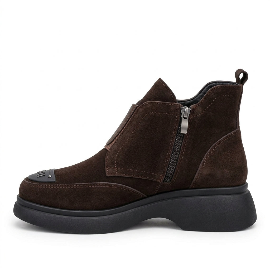 Ghete dama LIA dark chocolate