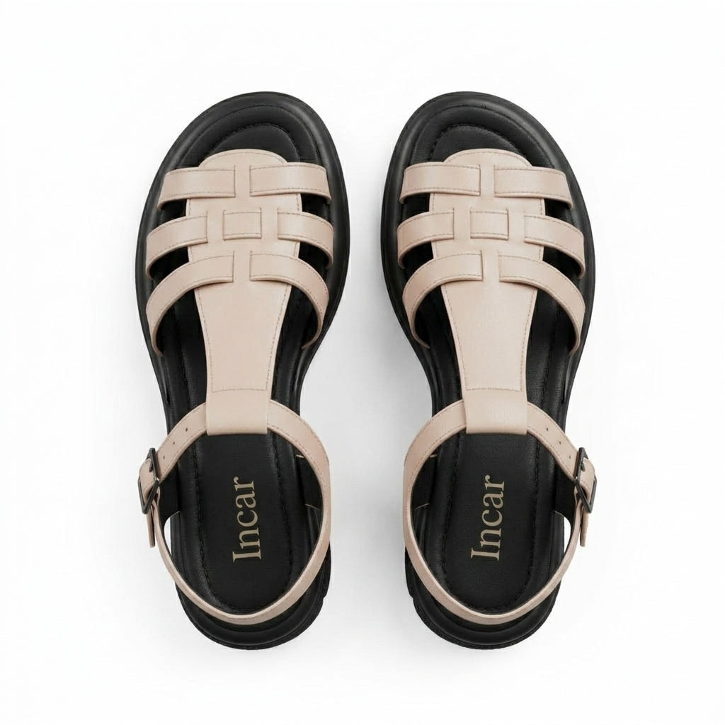 Sandale dama c-0177 bej