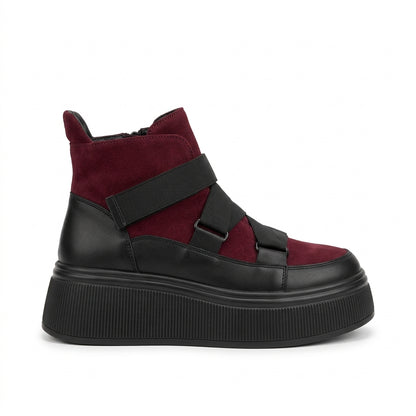Ghete dama 880 Burgundy