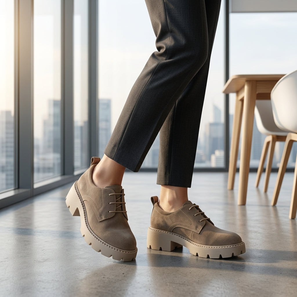 Pantofi dama LUNA taupe