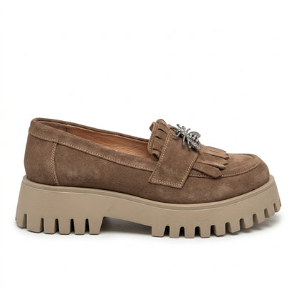 Pantofi dama casual 522 TAUPE