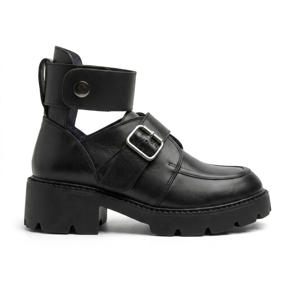 Pantofi dama 400 negru box