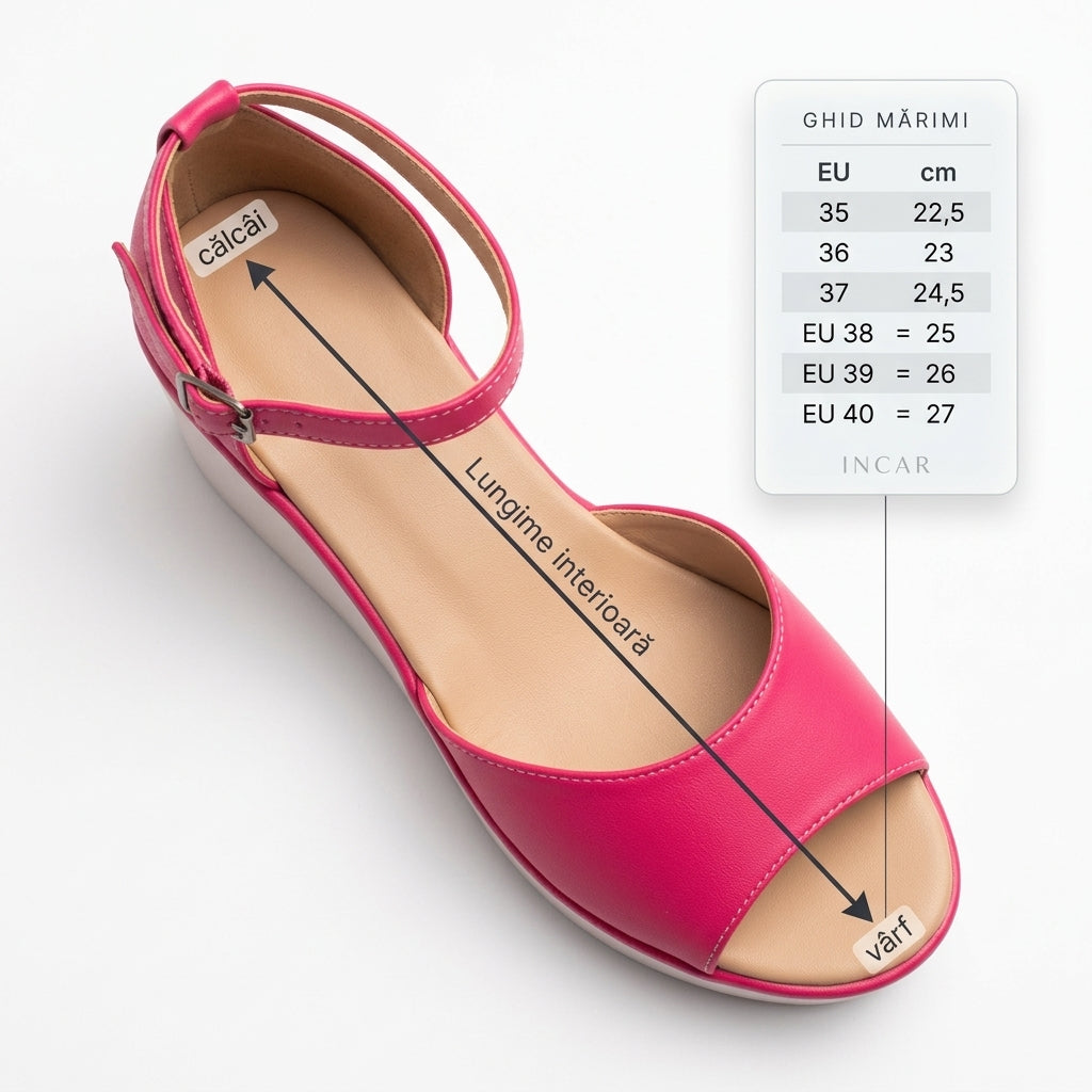 Sandale dama 130 fuxia