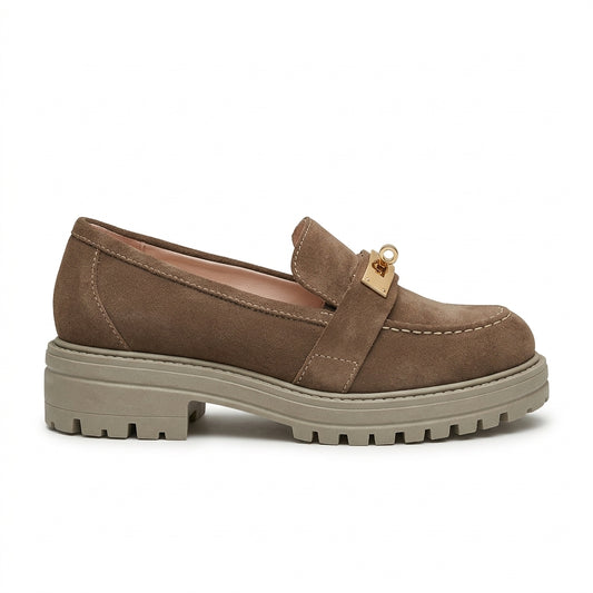 Pantofi dama casual 530 taupe