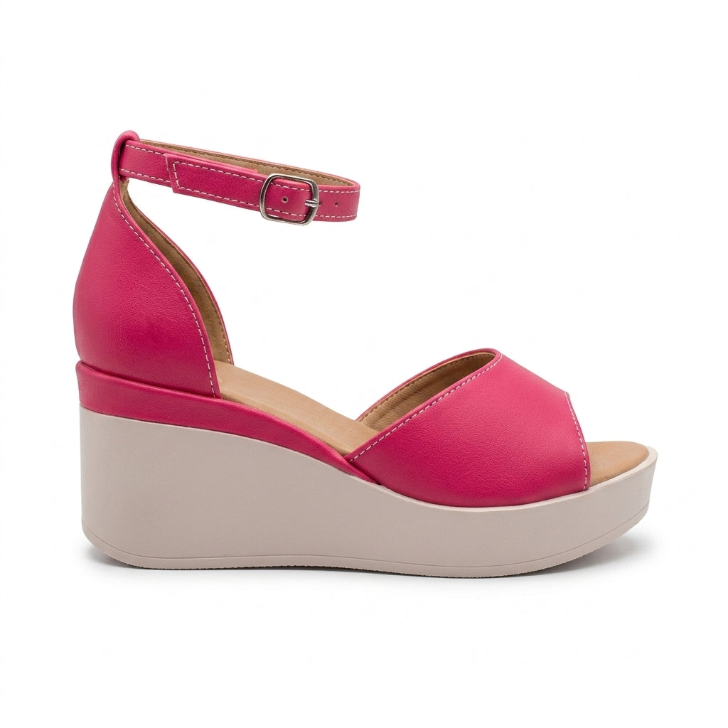 Sandale dama 130 fuxia
