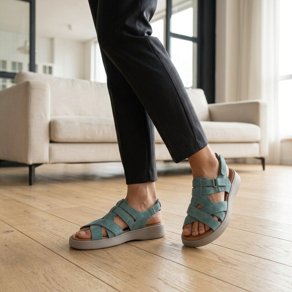 Sandale dama c-0178 Verde Menta