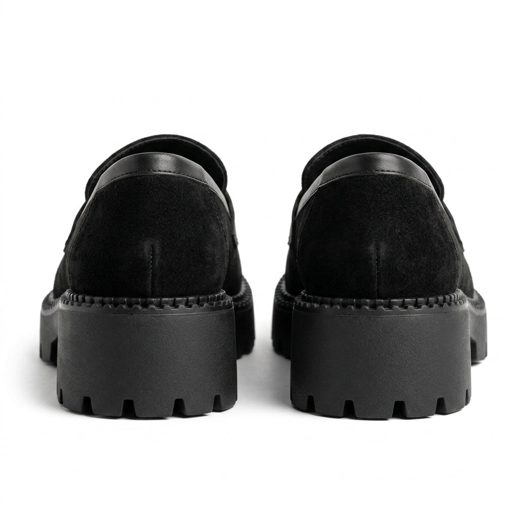 Pantofi dama BRUNA negru velur