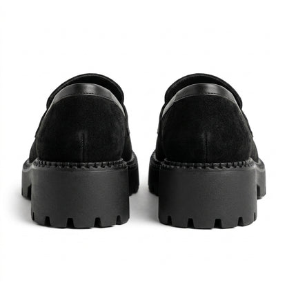 Pantofi dama BRUNA negru velur