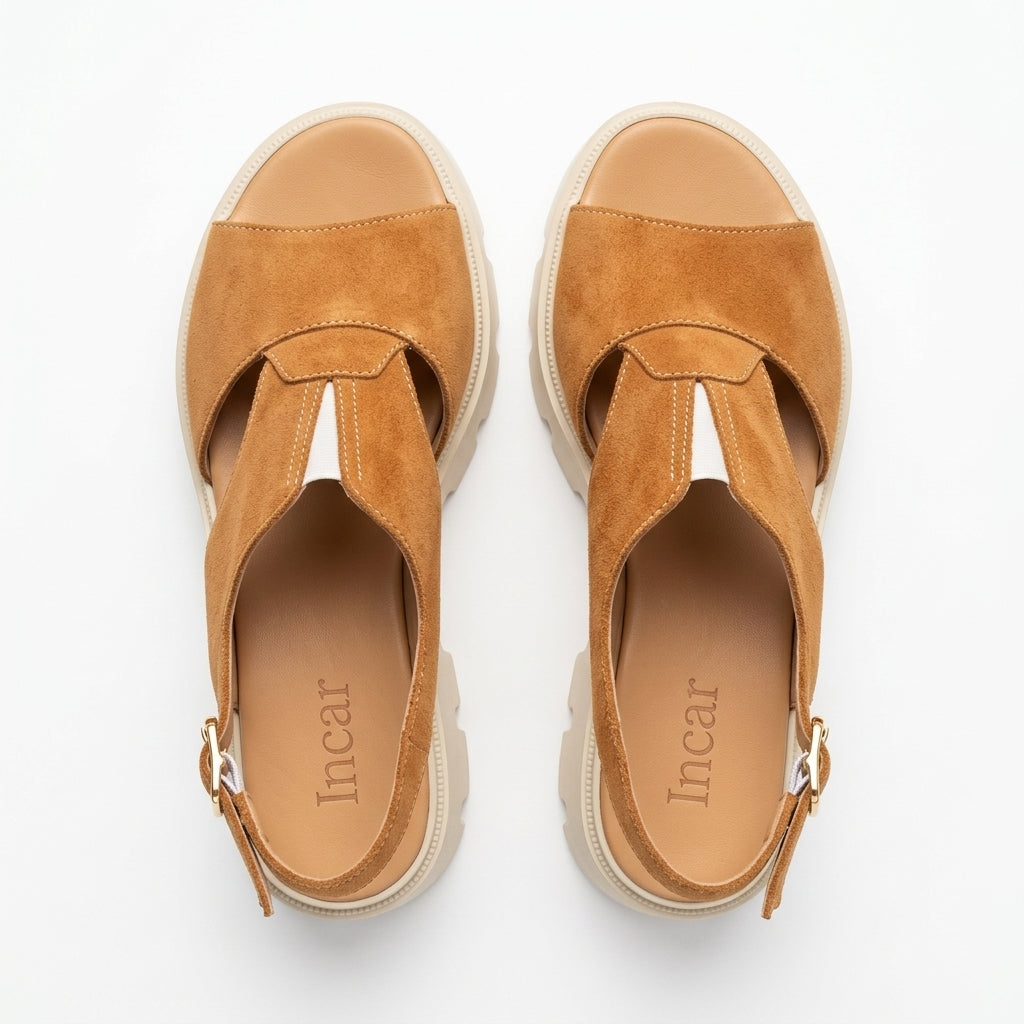 Sandale dama 335 camel