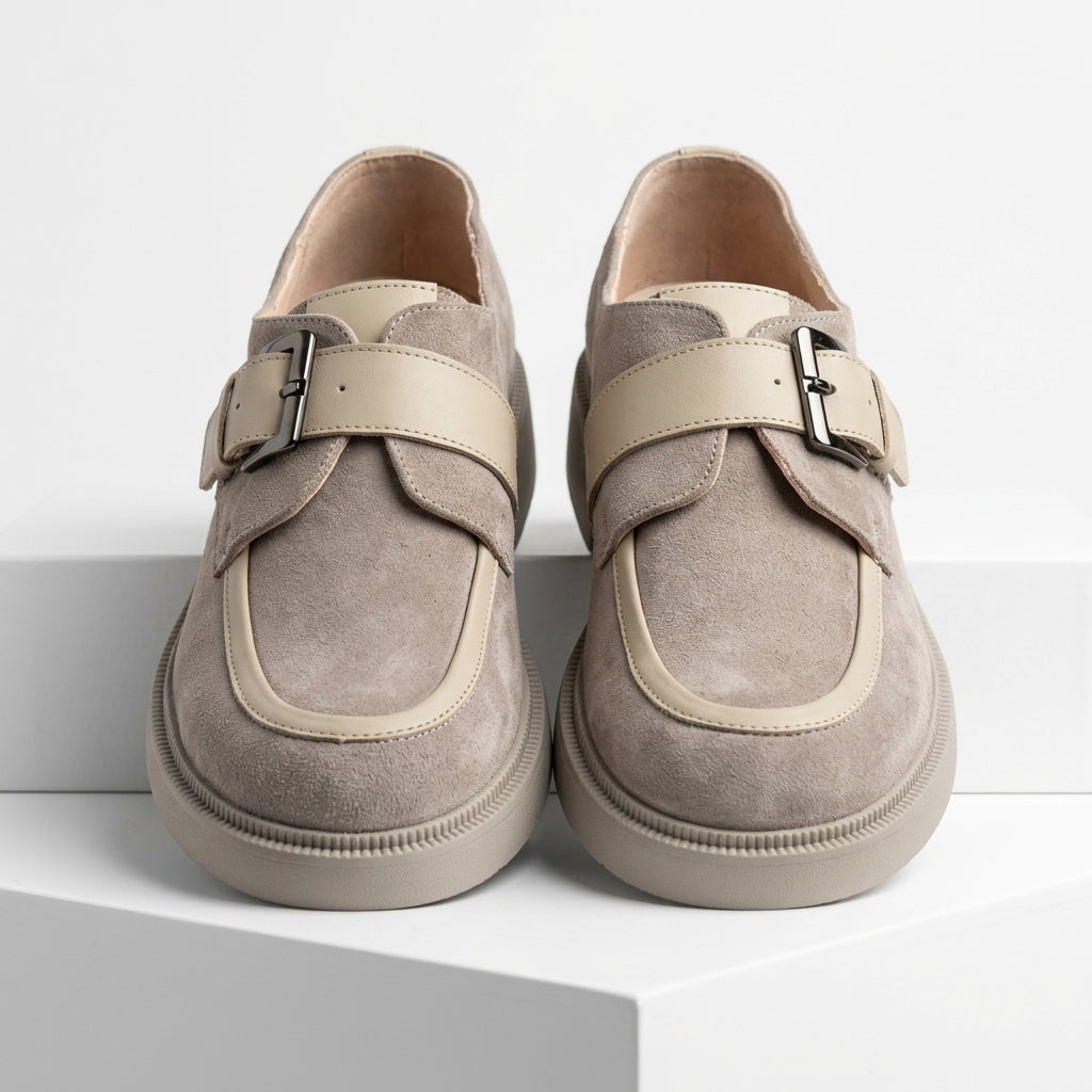 Pantofi dama casual TAIRA bej neutru