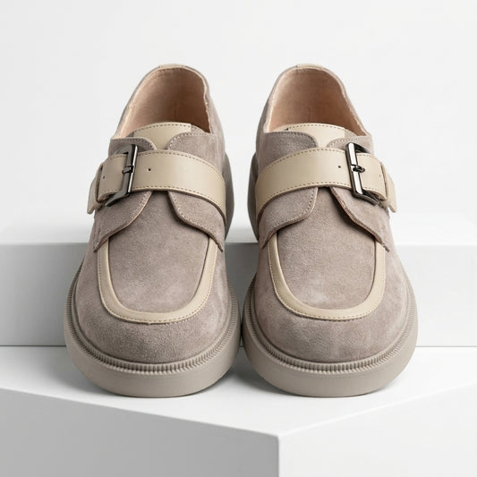 Pantofi dama casual TAIRA bej neutru