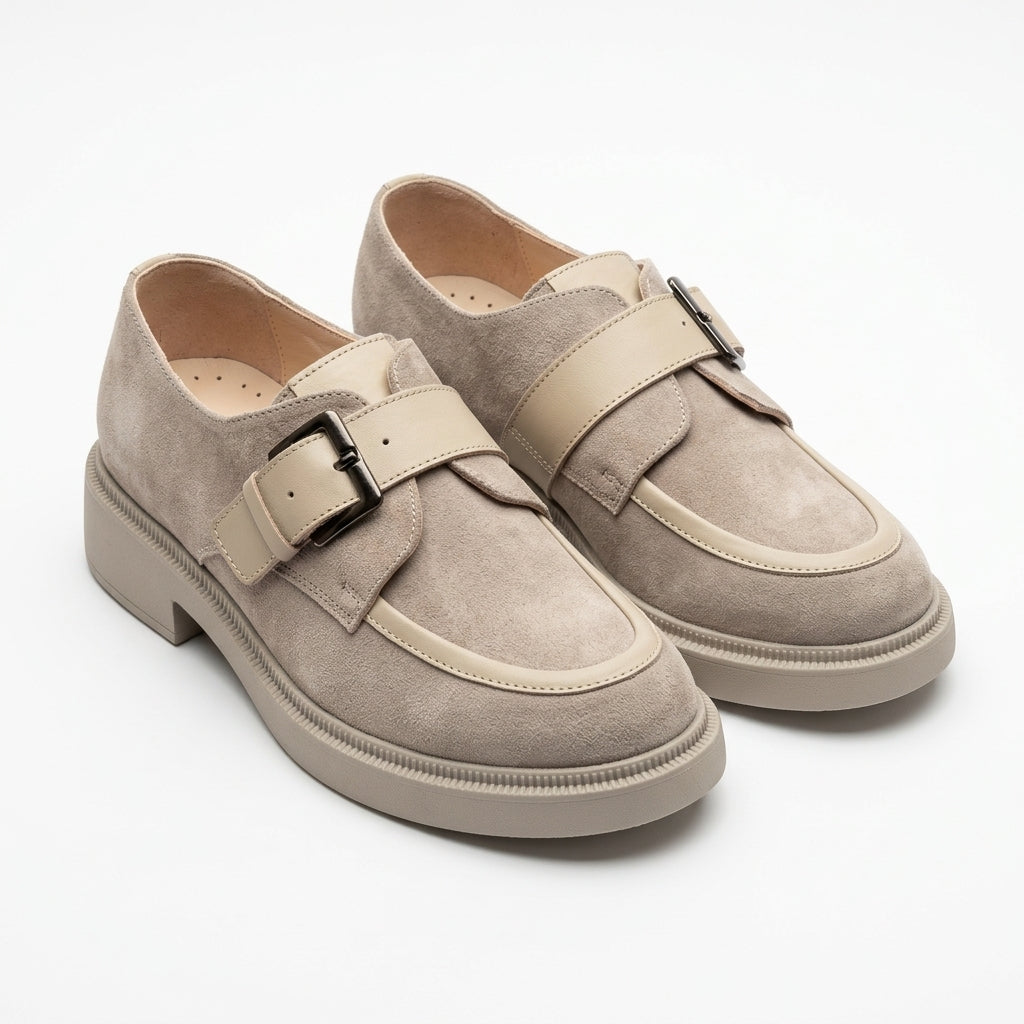 Pantofi dama casual TAIRA bej neutru