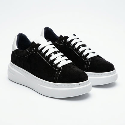 Pantofi dama 590 negru/alb