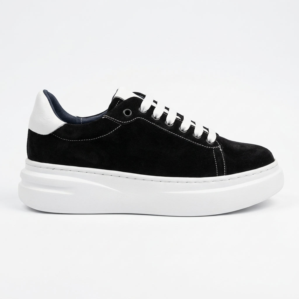 Pantofi dama 590 negru/alb