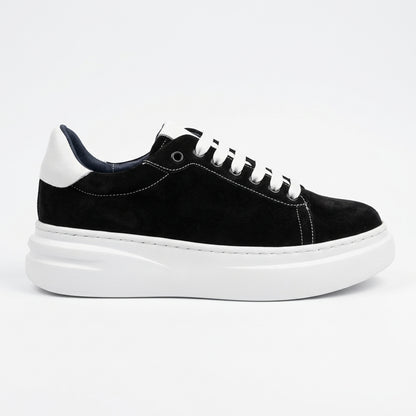 Pantofi dama 590 negru/alb