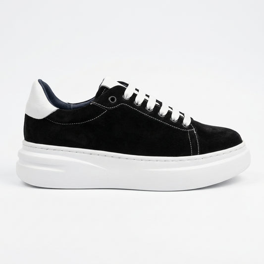 Pantofi dama 590 negru/alb